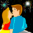 Gif animé amour étoiles